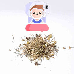 Camomila ajuda a dormir