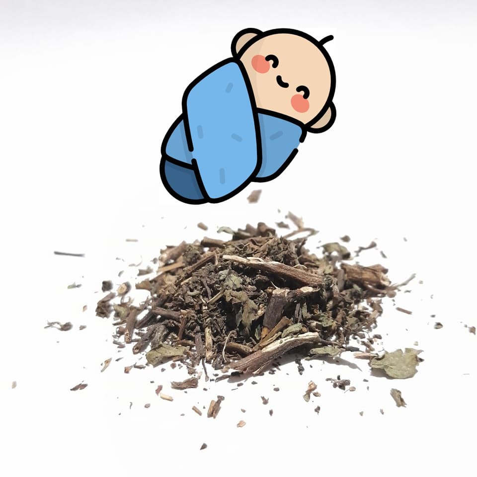 Chá de Poejo para bebê